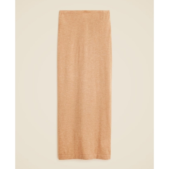 J.Crew Featherweight Cashmere Column Skirt - Picture 1 of 4
